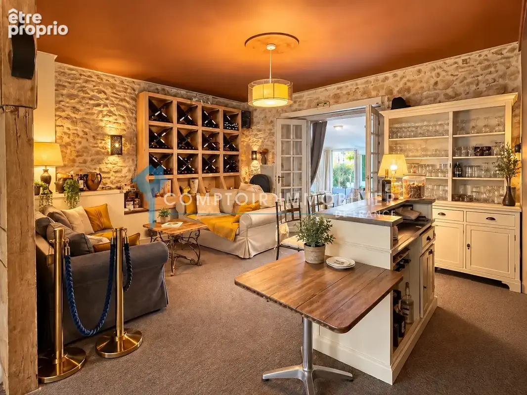 En exclusivité   hôtel-restaurant de charme   murs & fonds   entre nîmes et alès - photo 3