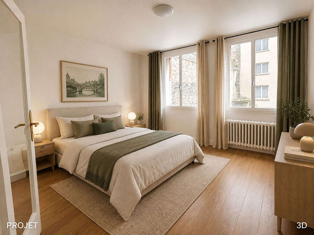 Appartement Paris 2 pièce(s) 62 m2 - photo 7