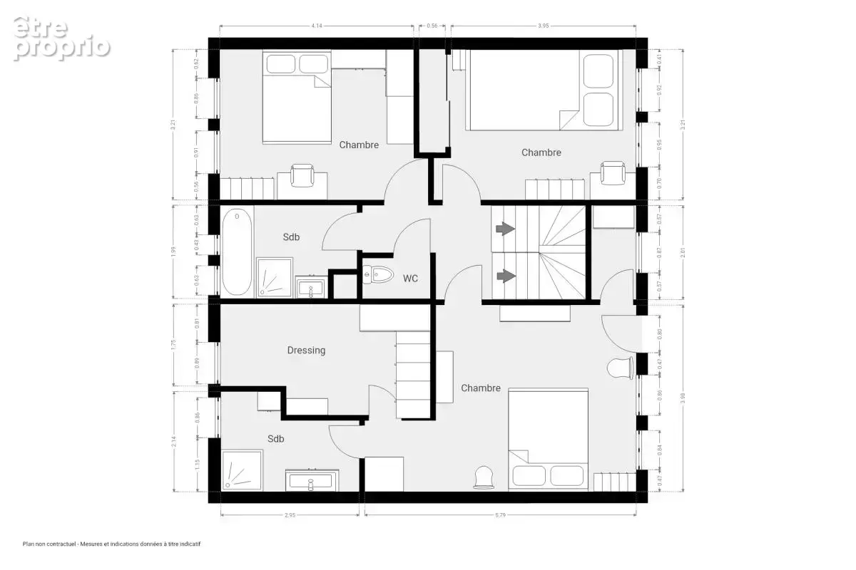 Coup de coeur ! Maison de 200 m2 (290 m2 au sol), 5 chambres, terrasse, jardin et garage - Quartier Blanche de Castille / Rond p - photo 17