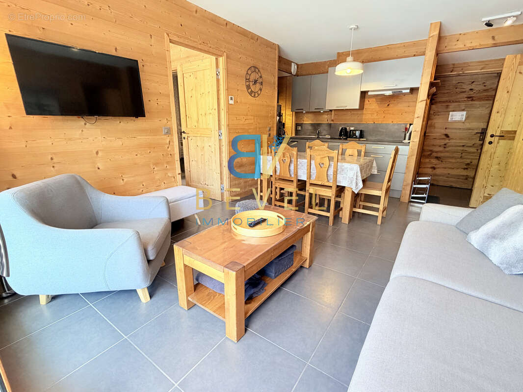 (73) LA TOUSSUIRE - T3 Hypercentre - Résidence de standing 2016 - Face front de neige - Terrasse Sud - Parking - photo 7