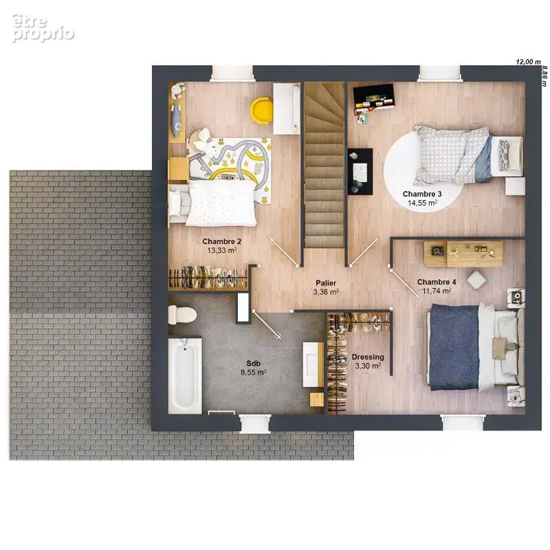 Maison 6 pièces 113 m2 - photo 9
