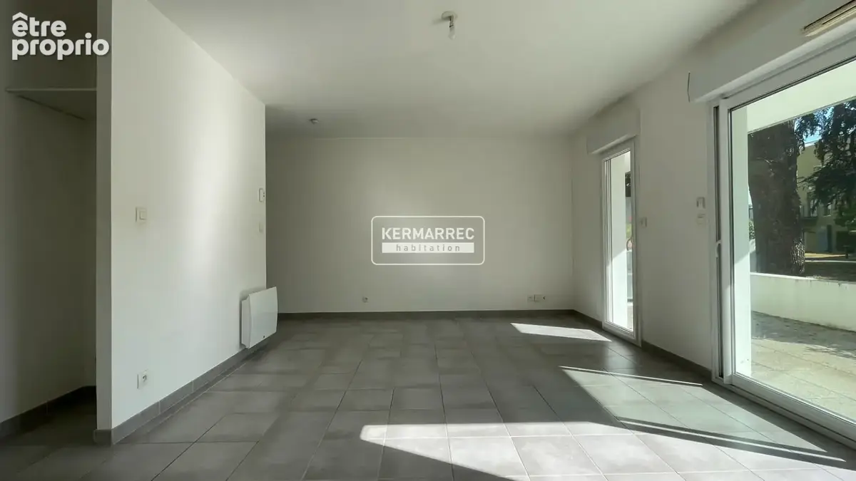 Saint-nazaire - jardin des plantes - t3 - 59.60 m² - grande terrasse - photo 3