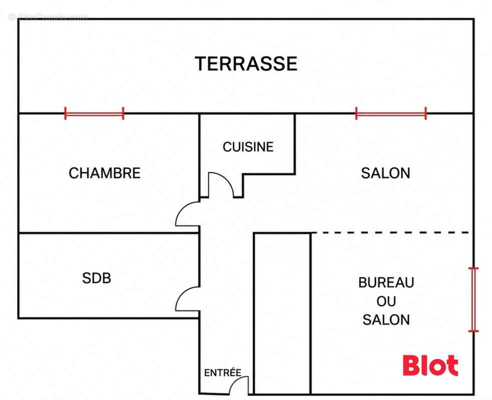 Appartement à CORPS-NUDS