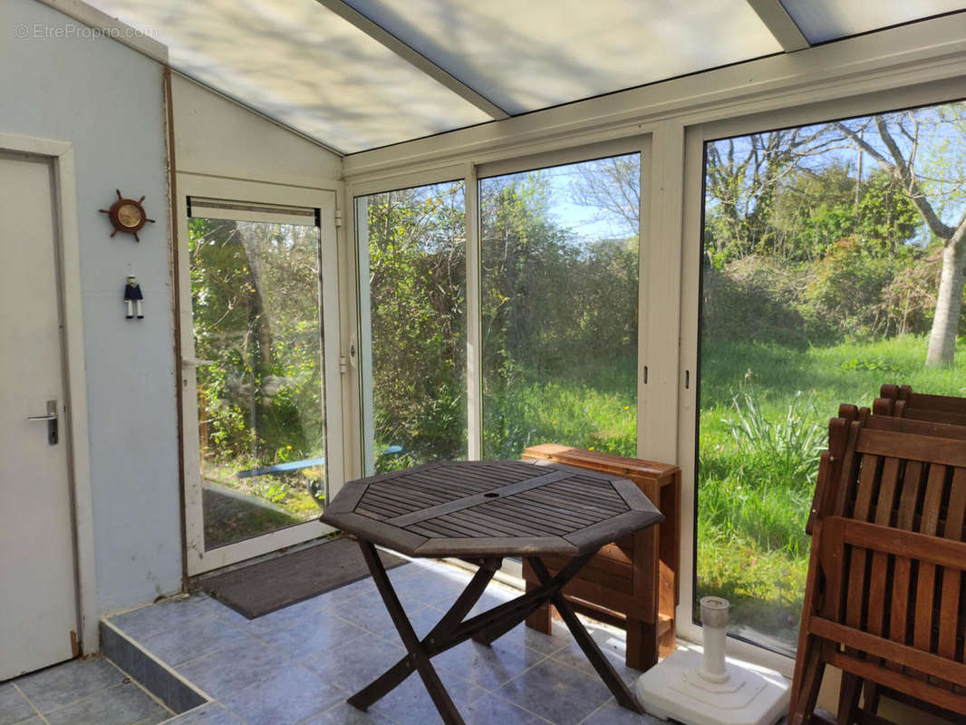 Véranda - Maison à PLOERDUT