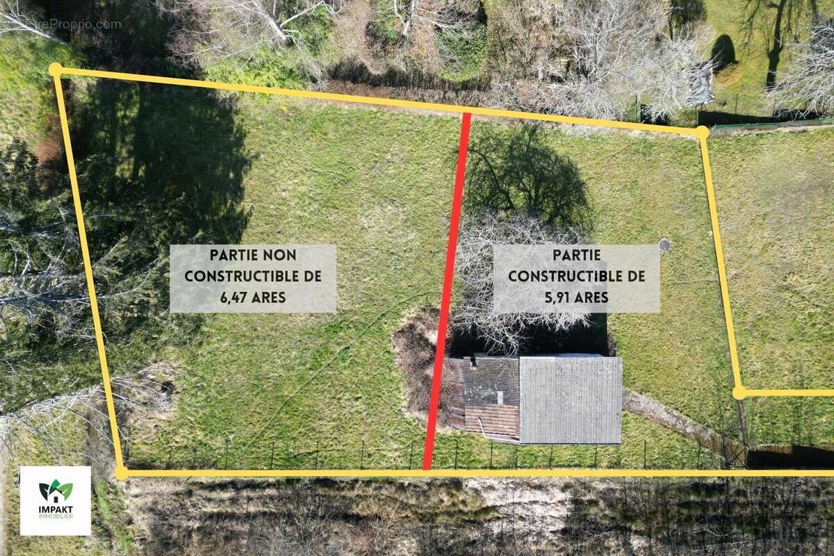 Terrain à SERMAMAGNY