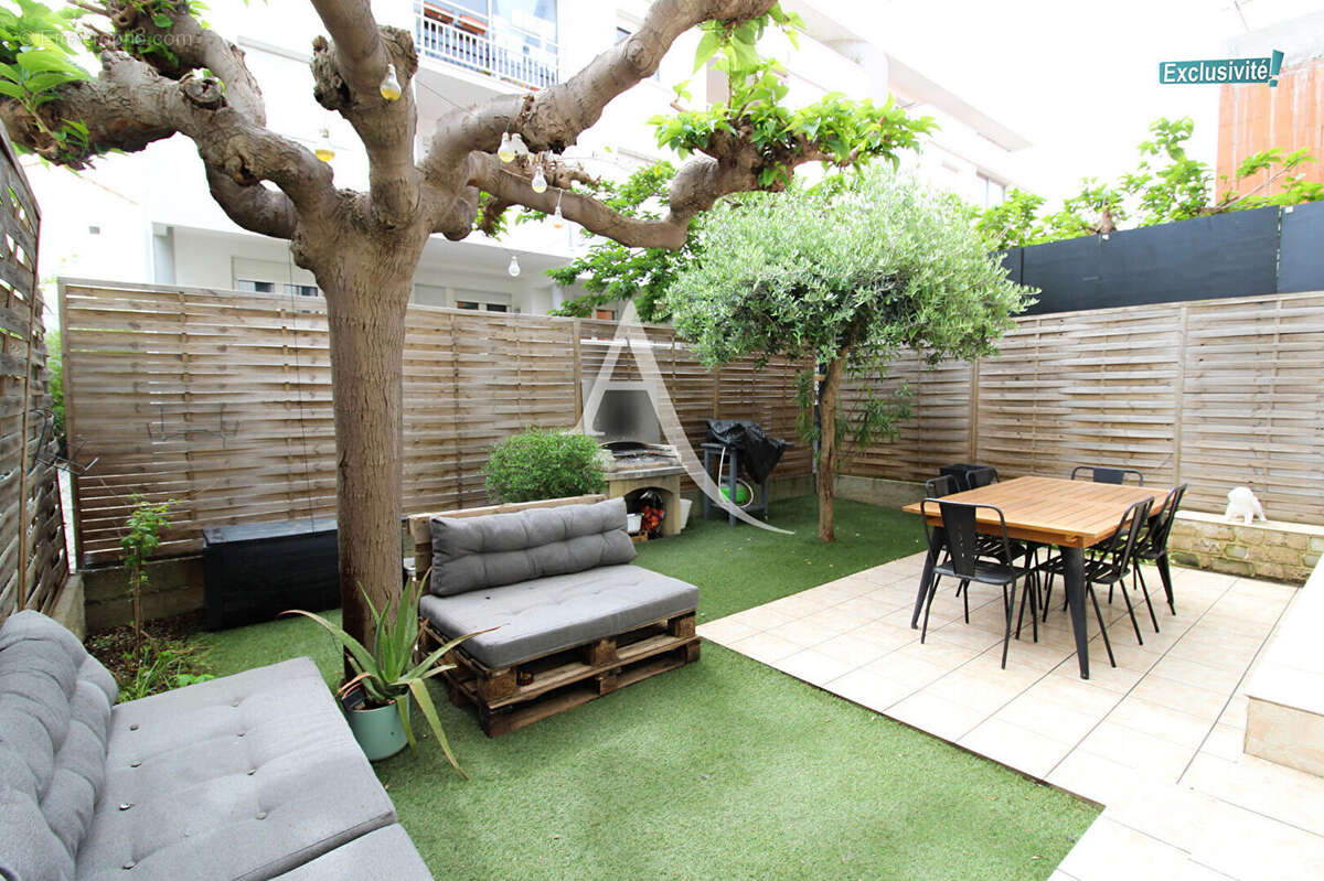 Montpellier - tres beau t2  de 43 m2 avec jardin, cave et parking privatif - photo 2