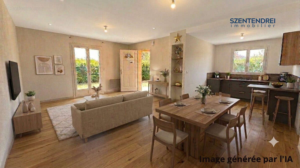 À vendre maison T4 plain pied à Lunel