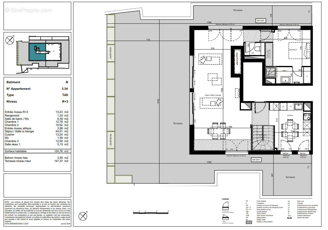 Appartement à TOULOUSE