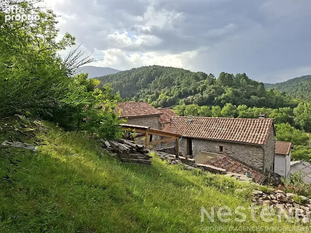 Maison en pierre rénovée de 124 m2 avec 7 678 m² de terrain - Havre de paix en Cévennes - photo 8