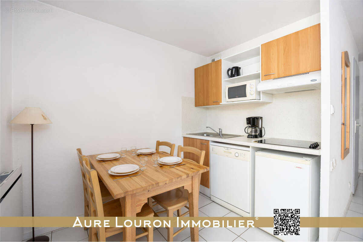 Studio cabine pmr avec terrasse 24.62m2 - arreau (village) - photo 6