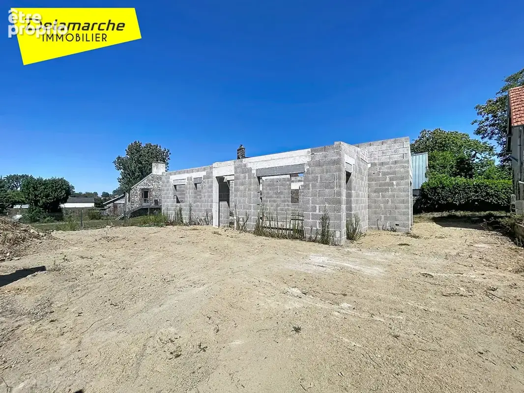 10 min Granville (50400) maison en cours de construction à vendre sur env. 465m² de terrain - photo 2