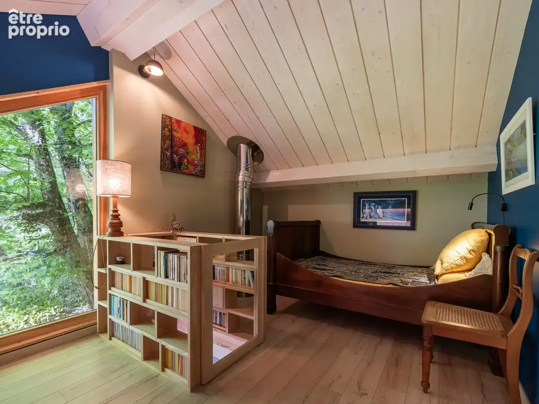 La Canopée, chalet d'architecte  surplombant le lac d'Annecy - photo 22