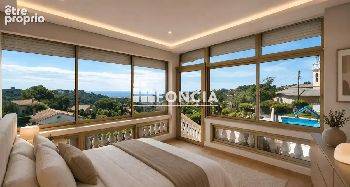 Nice St Pancrace - Villa 152 m² vue mer panoramique, 2 logements indépendants, piscine, DPE B - photo 4