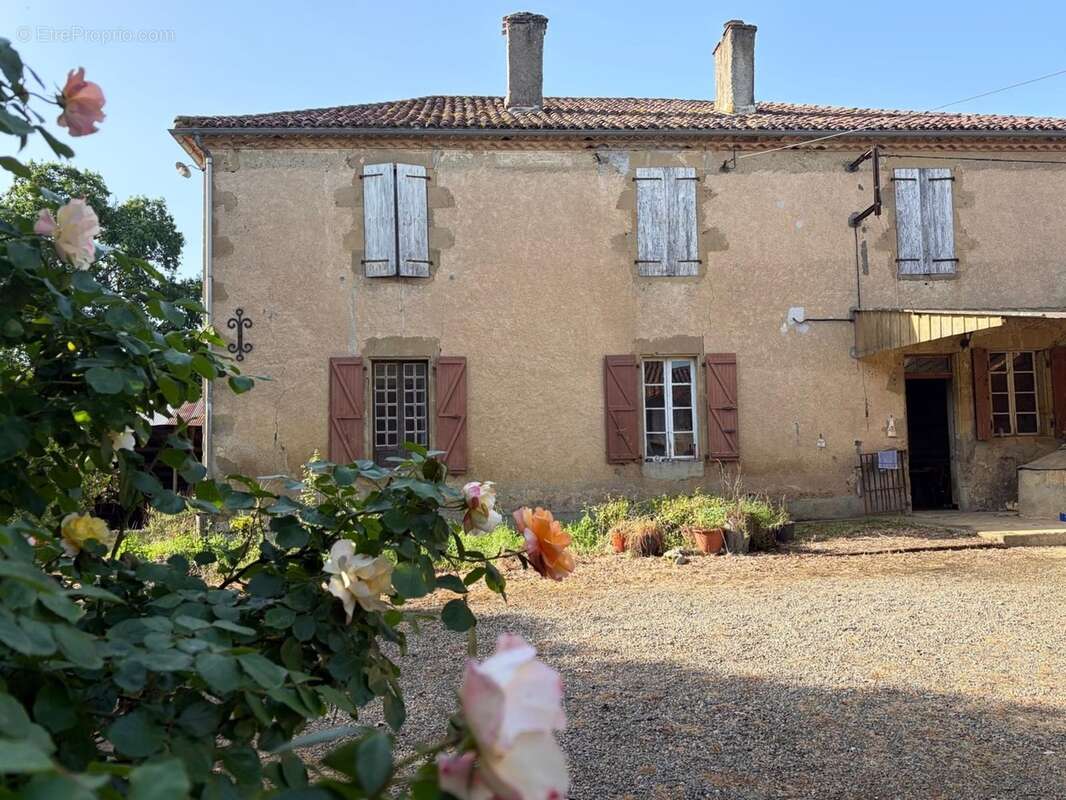 PLAISANCE (32); AUTHENTIQUE MAISON GASCONNE 300M2 dans son jus, un peu cachée, 1HA grandes dependances - photo 12