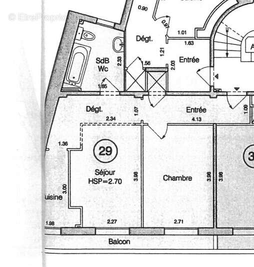 Appartement à PARIS-15E