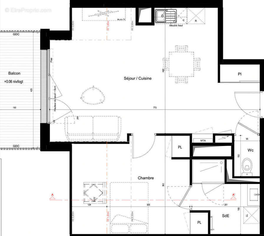 Appartement à SAINT-MALO