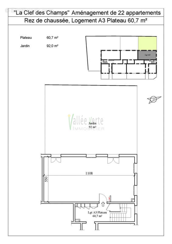 Appartement à SAINT-JEOIRE