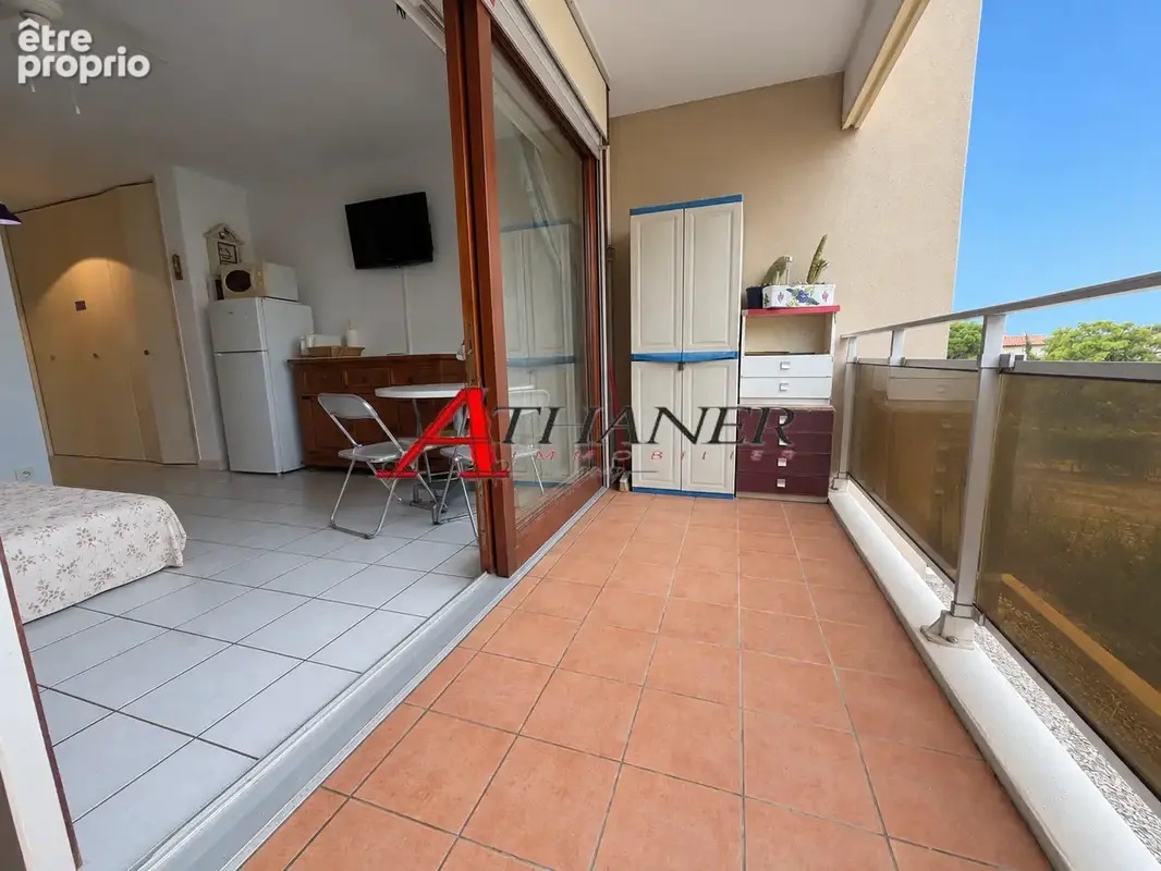 Studio avec terrasse & parking - photo 11