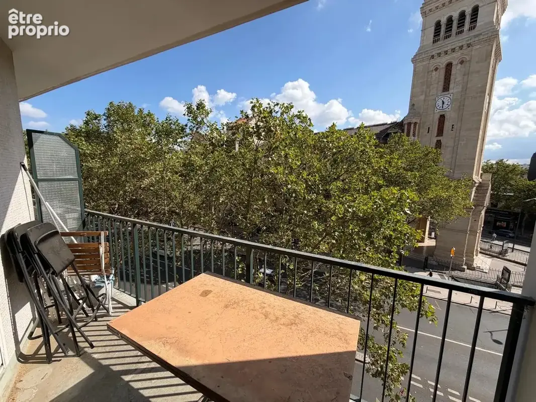 75014 paris -  studio 31 m² avec balcon sud-est et vue dégagée - alésia - photo 7