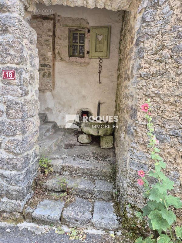 A VENDRE, 15 minutes LE CAYLAR, sur le plateau du Larzac, maison de caractére à rénover avec dépendance et jar - photo 3