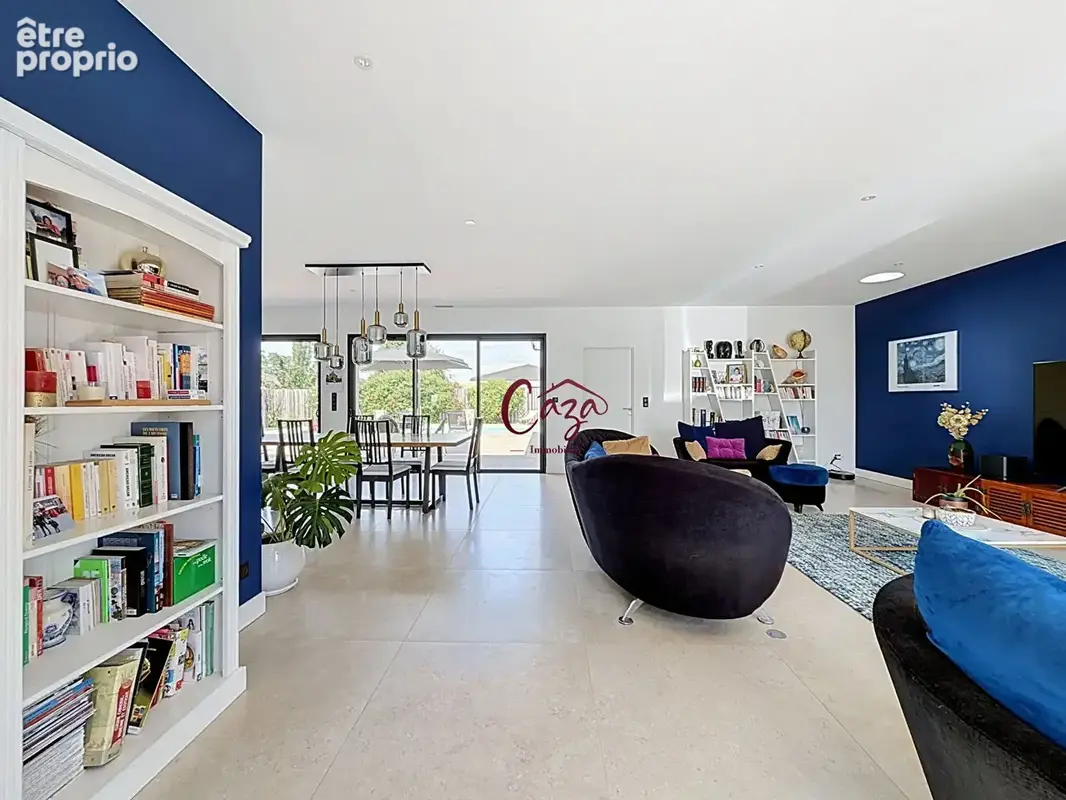 Villa comtemporaine de plain pied 183 m2 garage , piscine , 4 chambres - photo 3