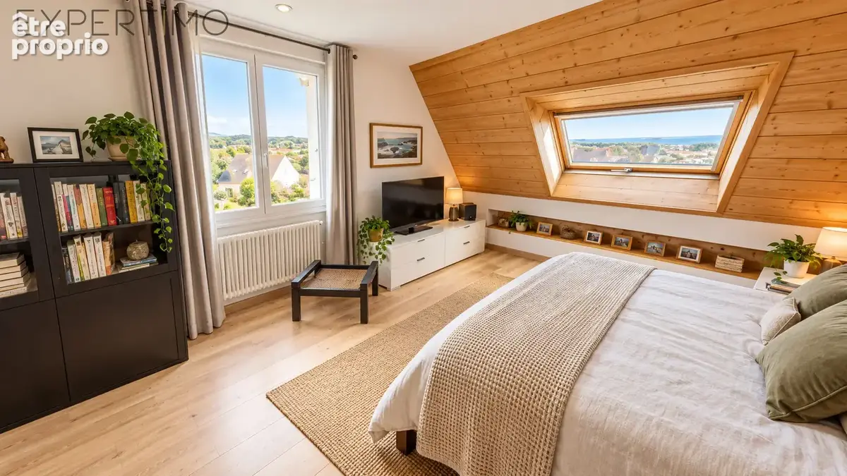 Saint-nic   plage de pentrez à pied   vue mer   maison rénovée avec studio indépendant - photo 11