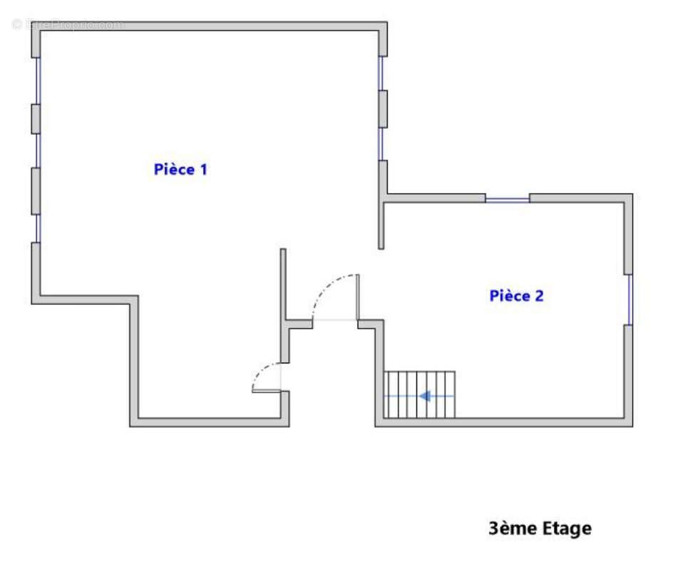 Plateau de 71 m2 - photo 9