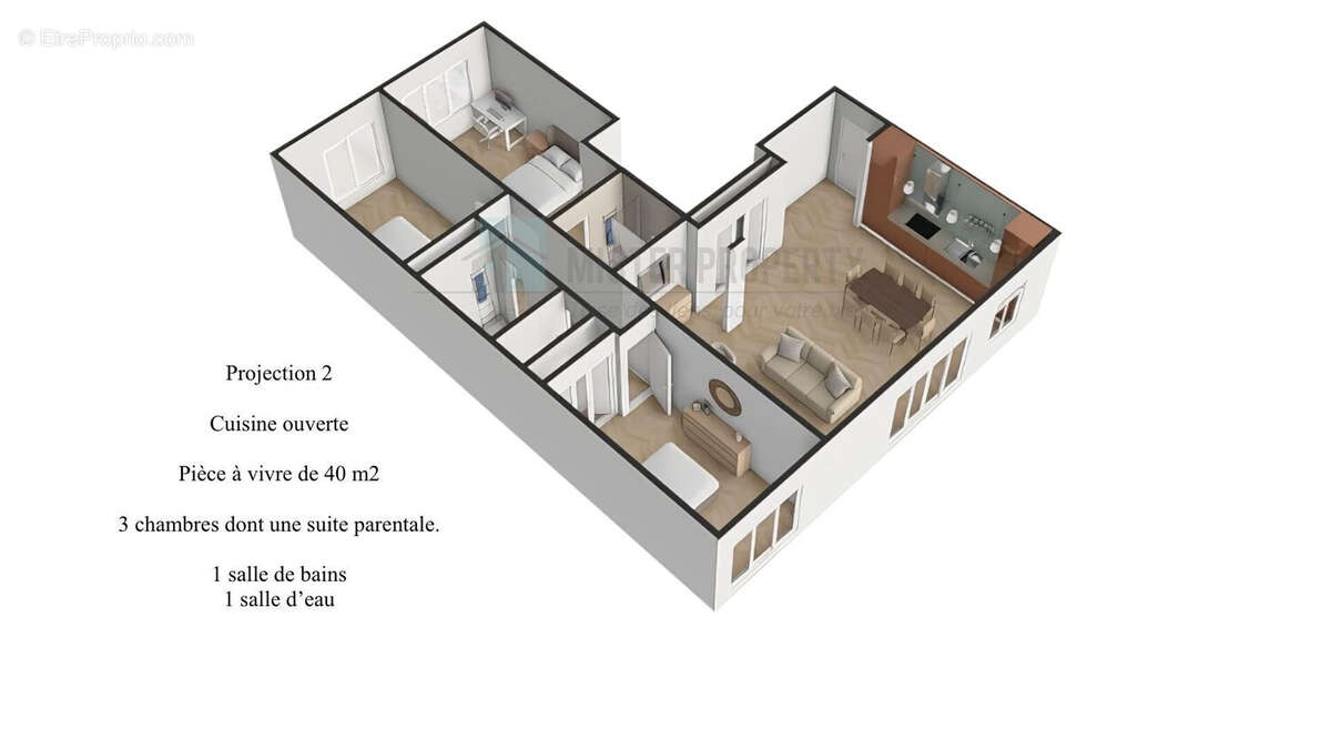 Appartement à RUEIL-MALMAISON