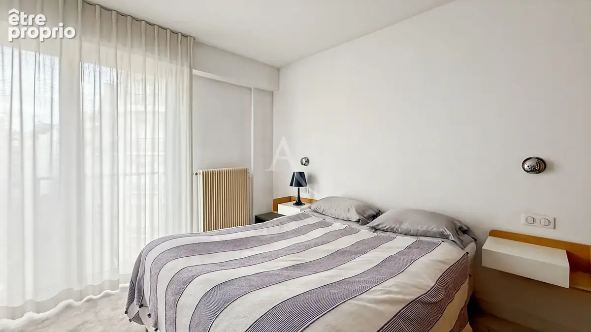 Paris 16e  henri heine  3 pièces 92 m²  5e étage balcon sur jardin - photo 9