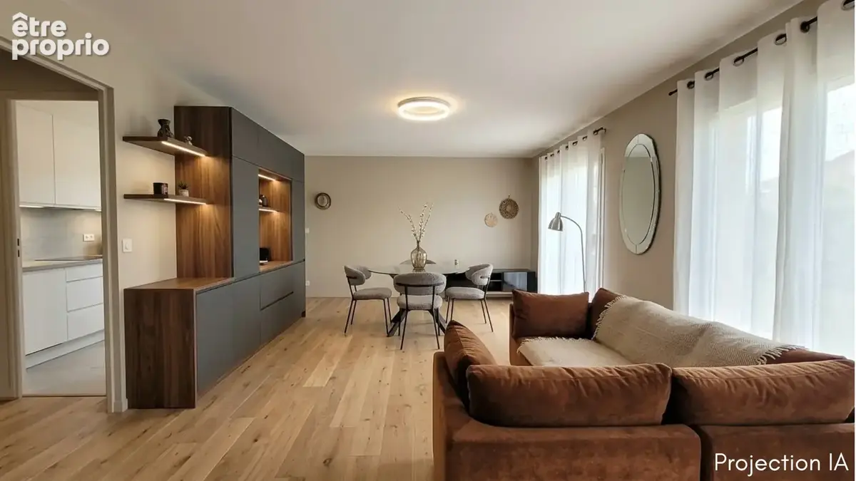 Appartement t4 de 82 m2 avec balcons et garage - quartier du landry rennes - photo 5