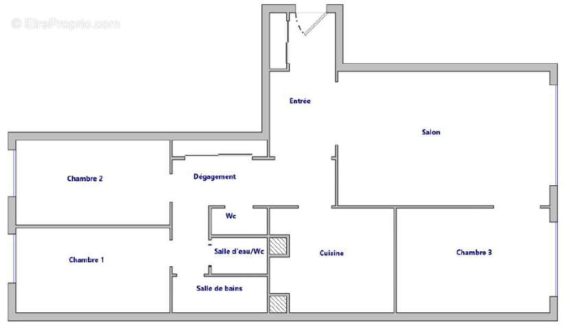 Appartement à CLICHY