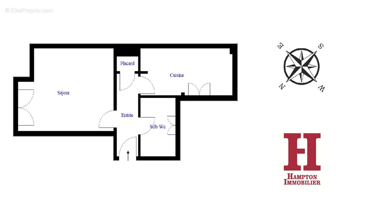 Appartement à PARIS-14E