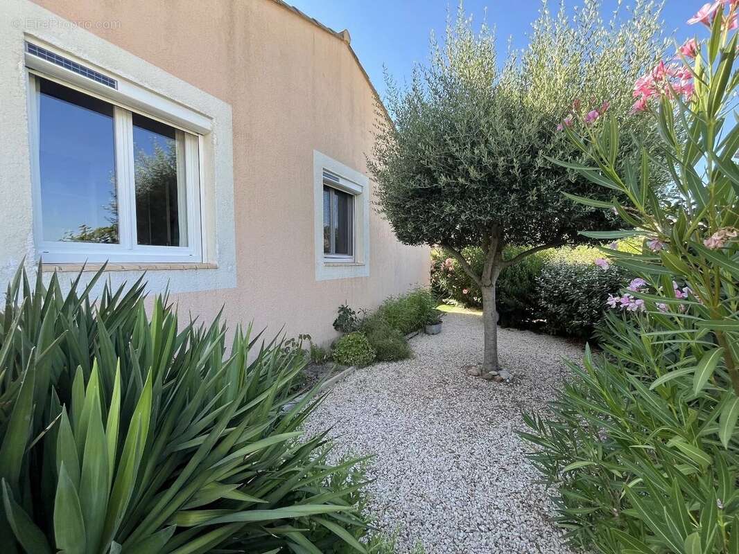 Centre, villa plain pied 3 chambres et bureau, piscine,  garage et atelier - photo 12