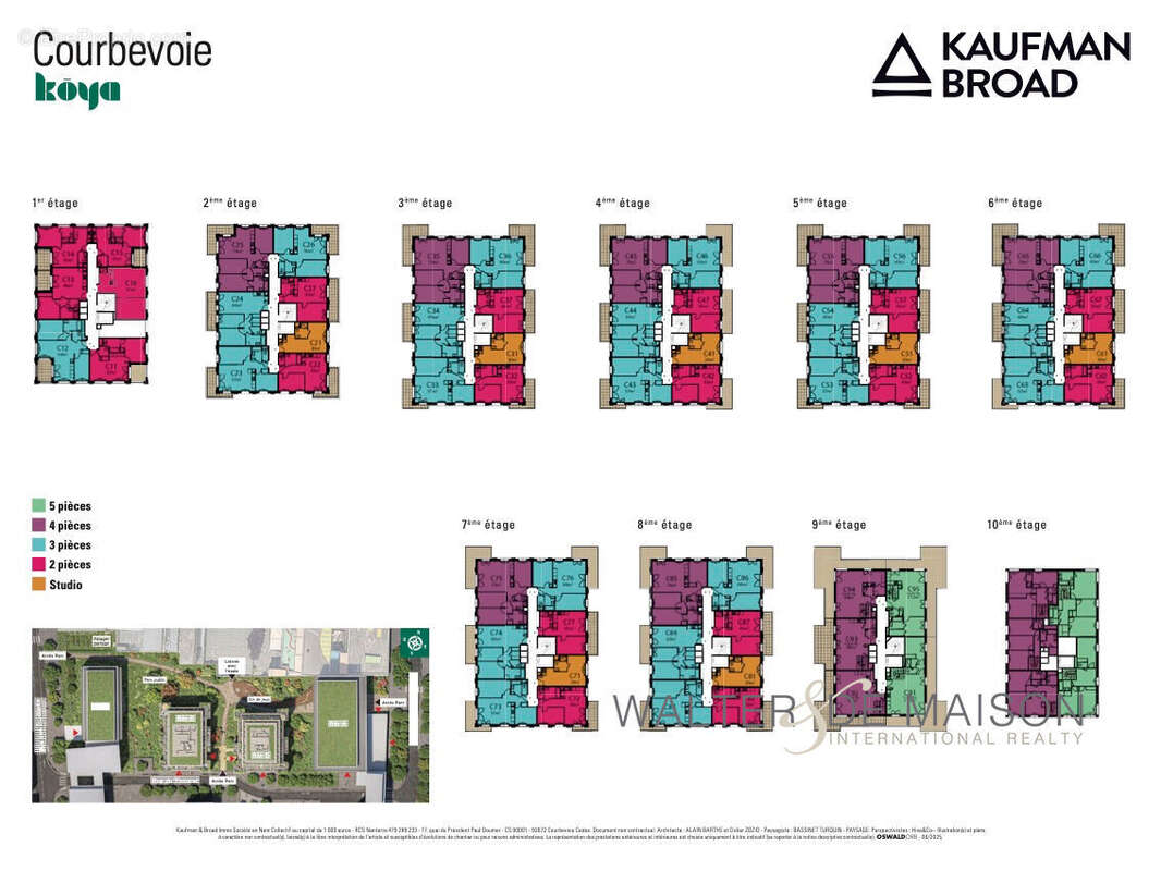Appartement à COURBEVOIE