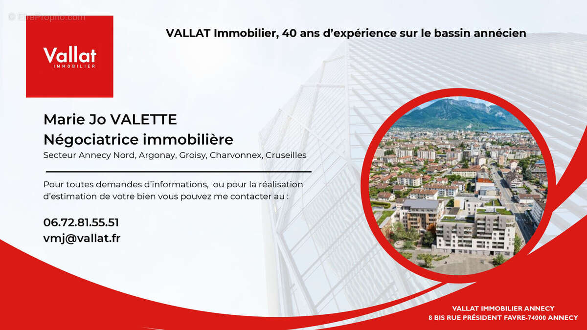 Appartement à PRINGY