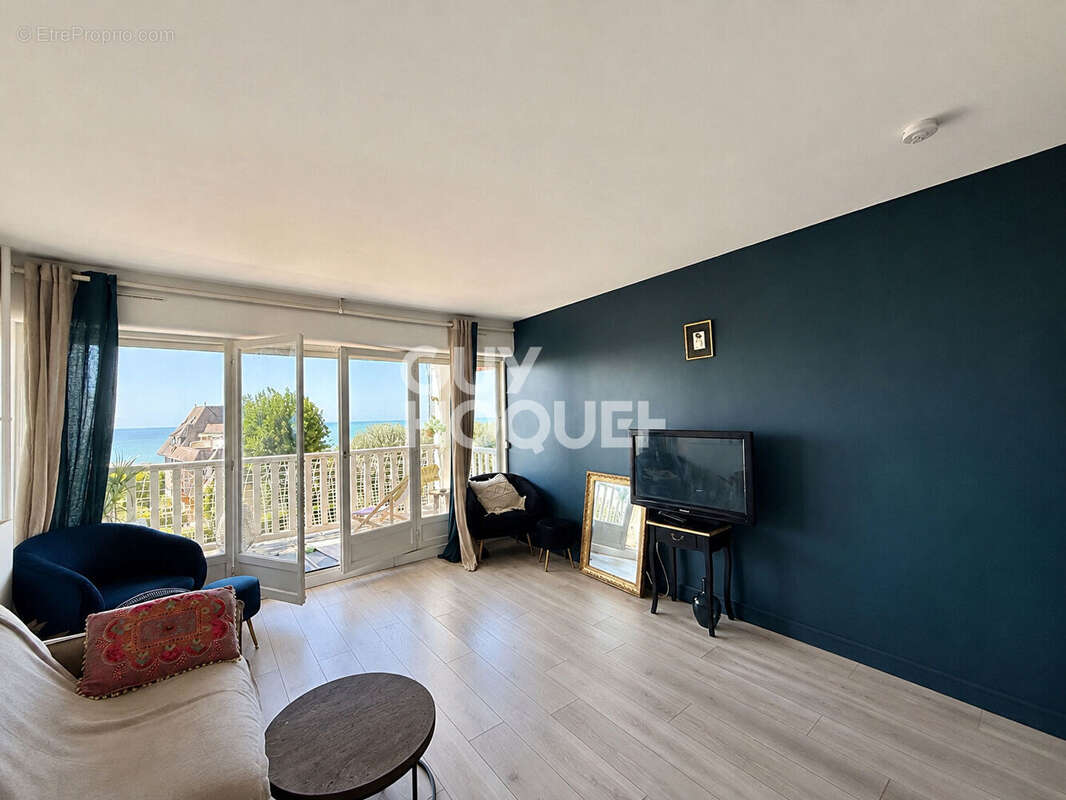 Studio avec vue mer -  terrasse & parking - trouville sur mer - photo 2