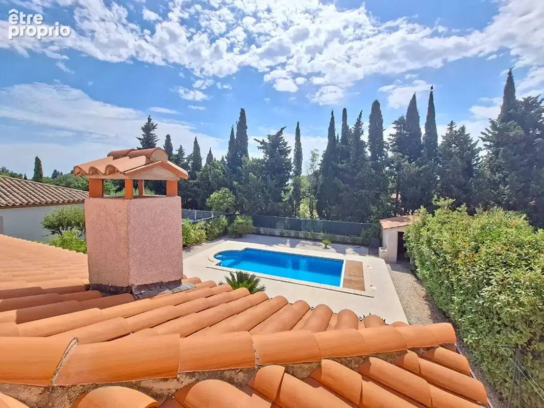 Toulouges superbe villa 3 faces avec piscine, garage et jardin - photo 4