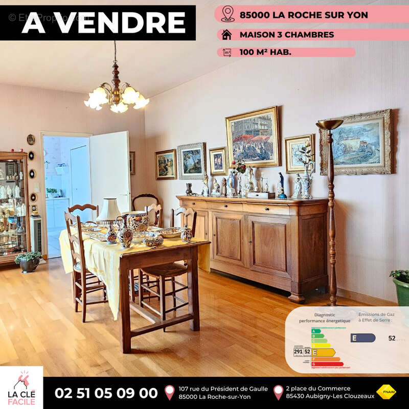 Maison à LA ROCHE-SUR-YON