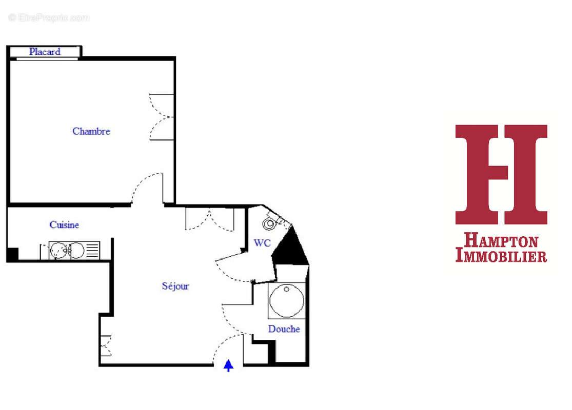 Appartement à PARIS-19E
