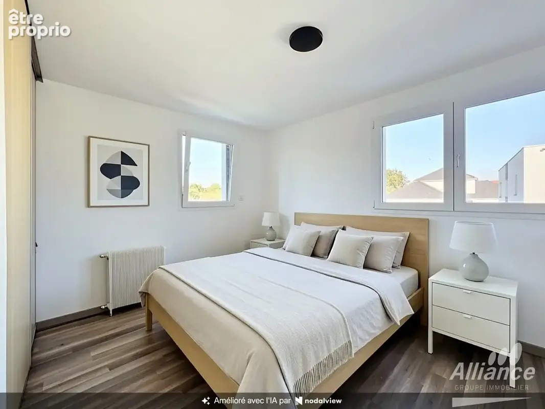 Maison contemporaine avec piscine - MEROUX-MOVAL - photo 7