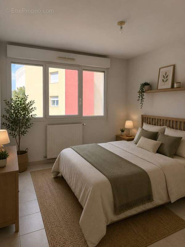 Chambre 2 - Appartement à MONTPELLIER