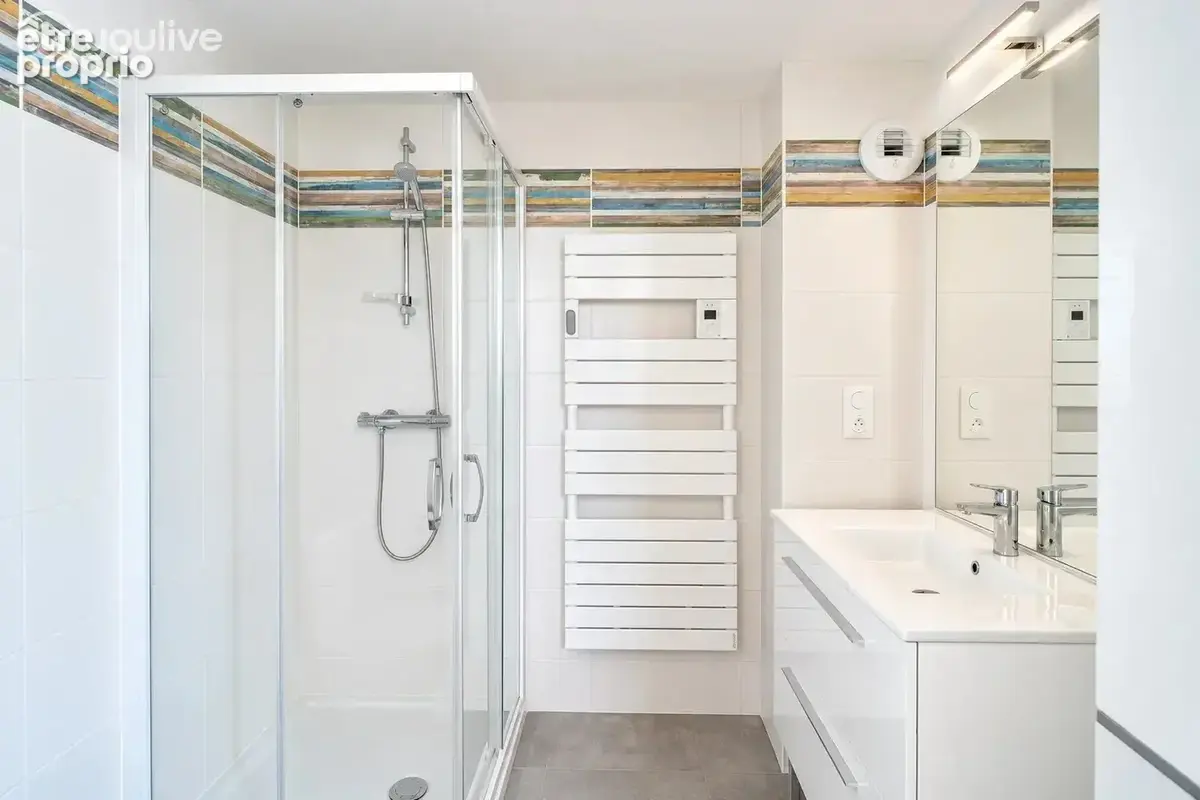 Noirmoutier-en-l'île – appartement t2 traversant de 43 m² – rénové – exposition sud-ouest – garage – jardin privatif - photo 8