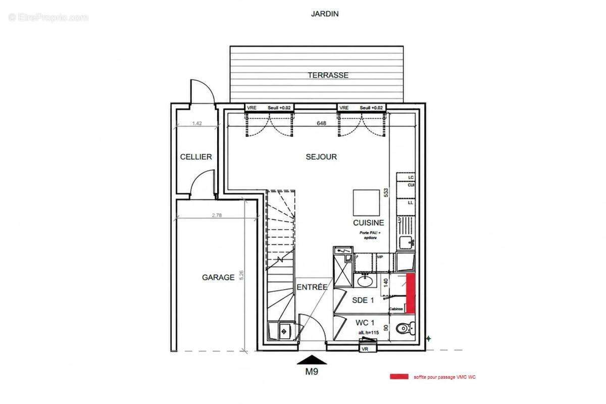 Maison à SAUBION