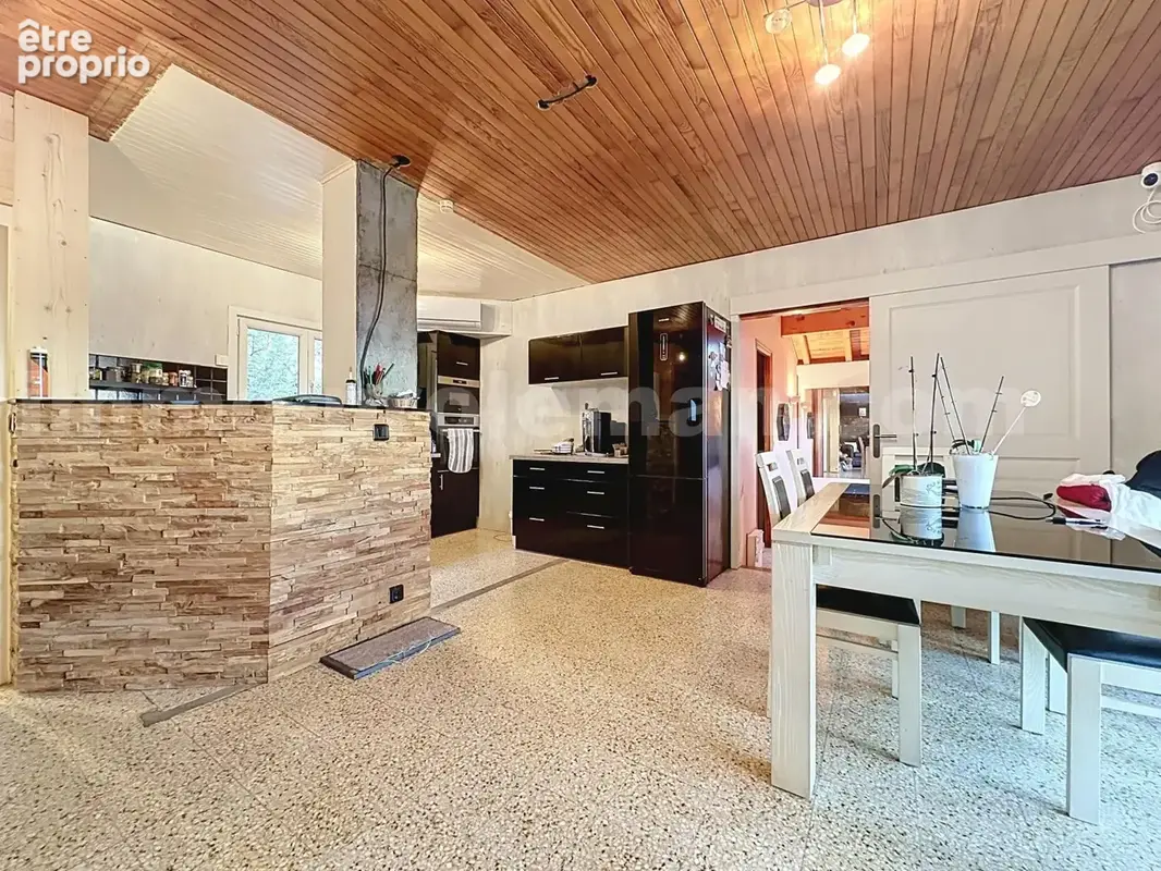 Chalet_individuelle_Machilly_calme_frontiere_suisse_geneve_salon_sejour_cuisine_terrain_terrasse_jardin
