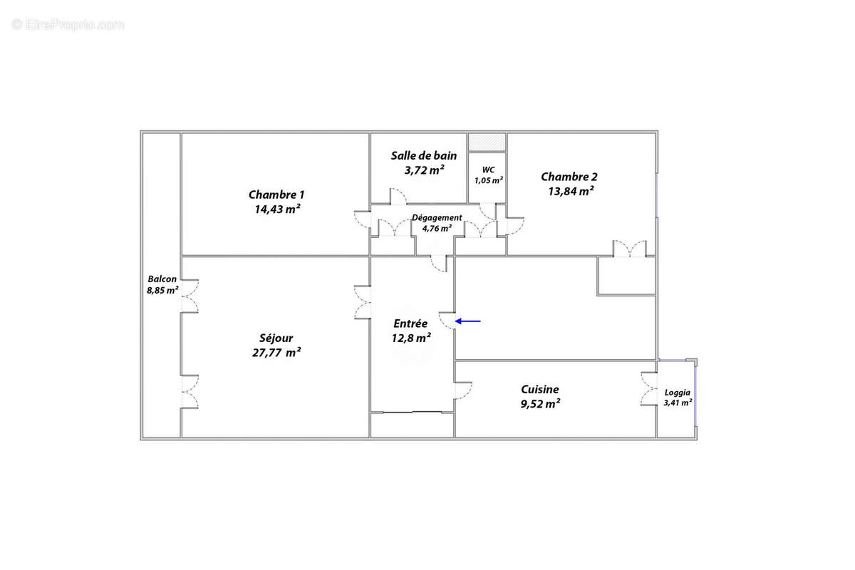 Appartement à MARSEILLE-5E