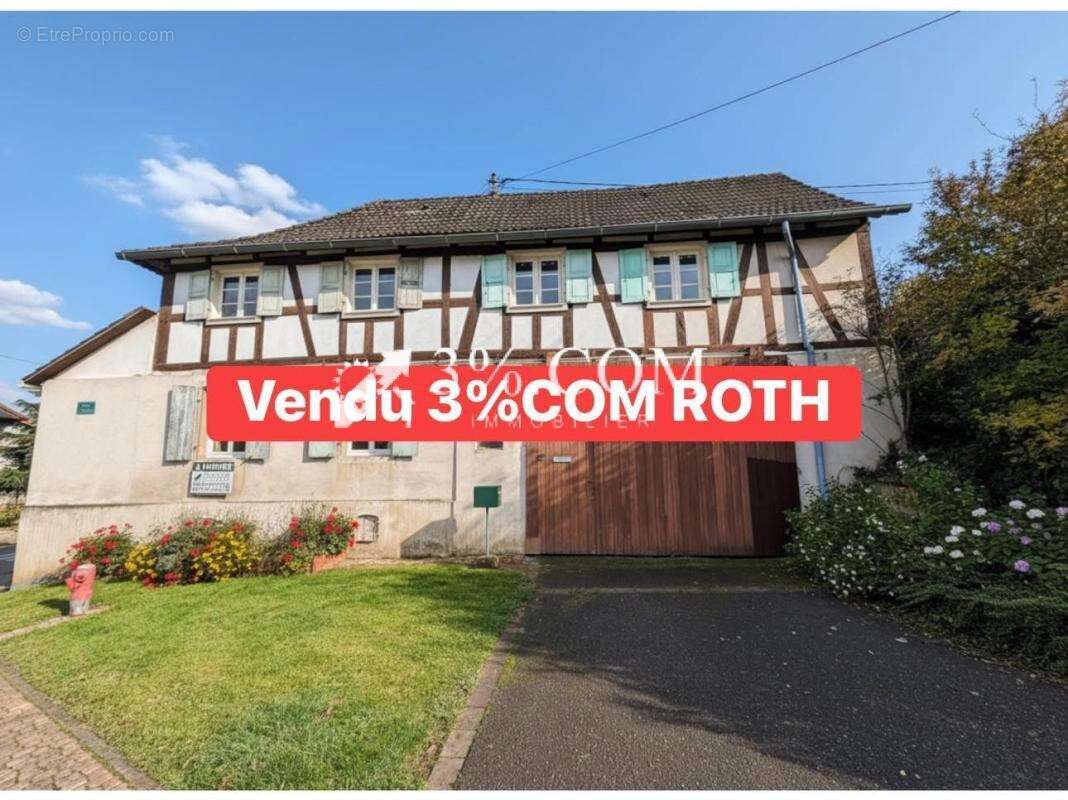 Maison à WALTENHEIM-SUR-ZORN