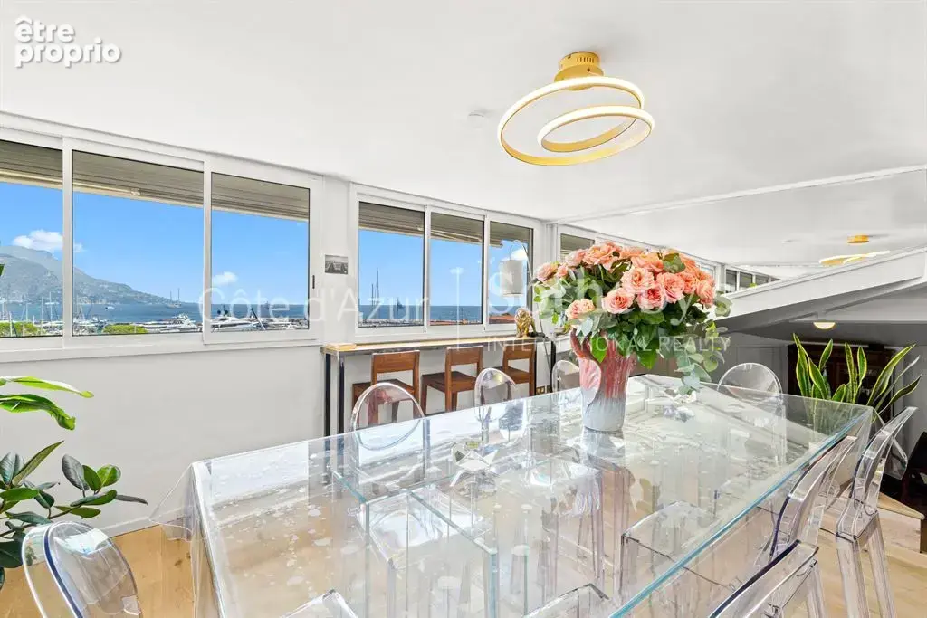 Beaulieu sur Mer, appartement contemporain de 118 m² dans une villa Belle Époque avec vue mer panoramique - photo 4