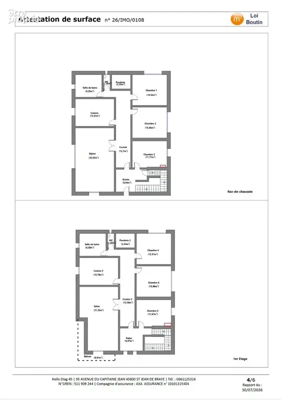 SAINT JEAN LE BLANC CENTRE, à saisir grande maison 225 m2 comprenant deux logements distincts, potentiel d'un troisième, sous-so - photo 19