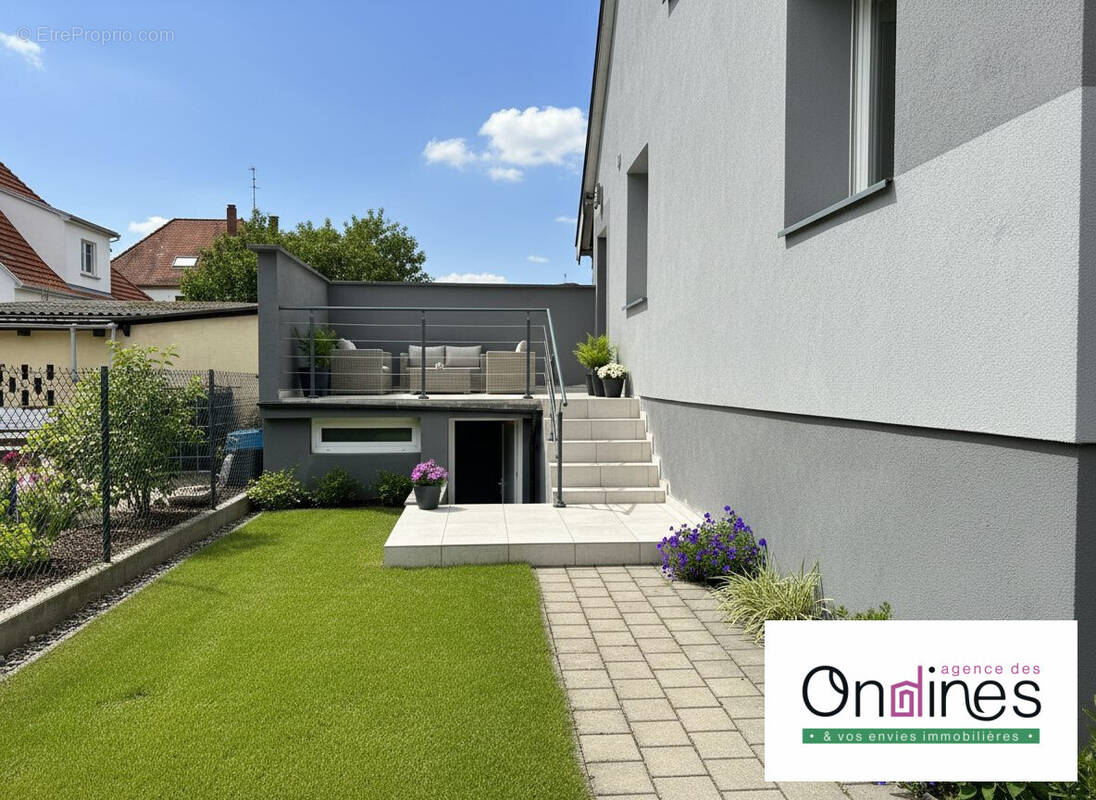 Possibilité aménagement terrasse - Appartement à HAGUENAU