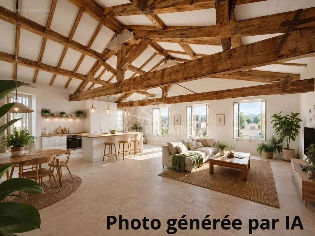 L'Isle-sur-la-Sorgue, appartement de 85 m² au 2ème étage à rénover - photo 4